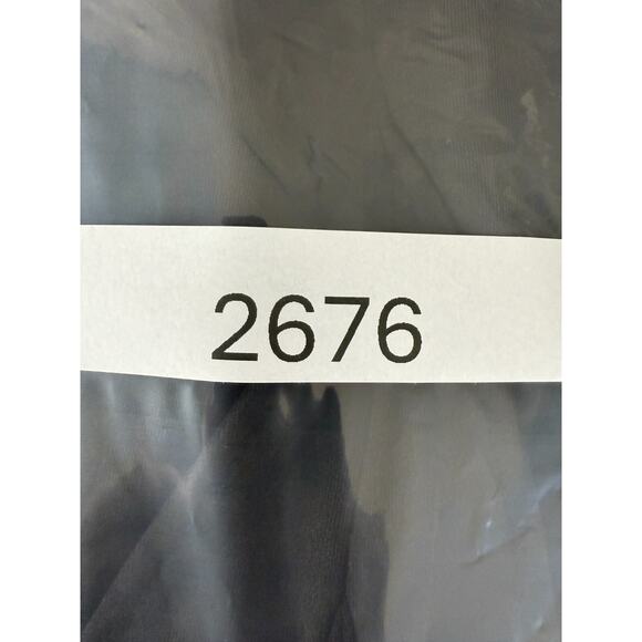 Bisou Bisou Size 8 Stretch Knee Length Sheath Dress Black Sleeveless Zip - Picture 10 of 10